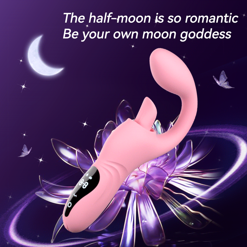 Yeain Lưỡi Ngọt Cong G-Spot Rung 9 Chế Độ Nữ Thần Rên Rỉ