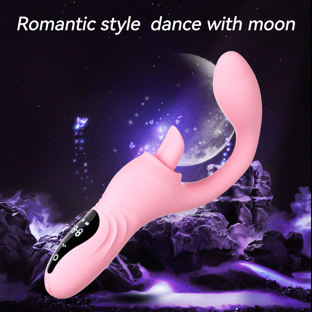 Yeain Lưỡi Ngọt Cong G-Spot Rung 9 Chế Độ Nữ Thần Rên Rỉ