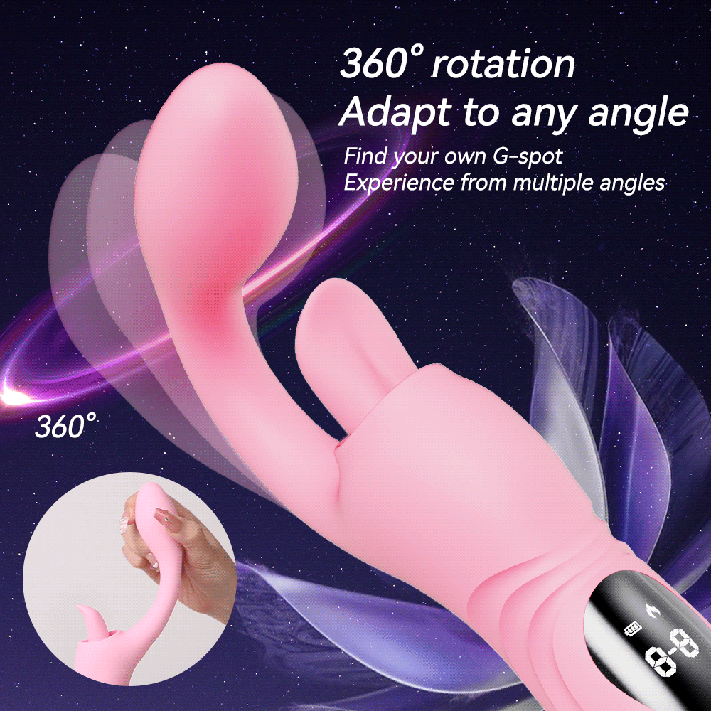 Yeain Lưỡi Ngọt Cong G-Spot Rung 9 Chế Độ Nữ Thần Rên Rỉ