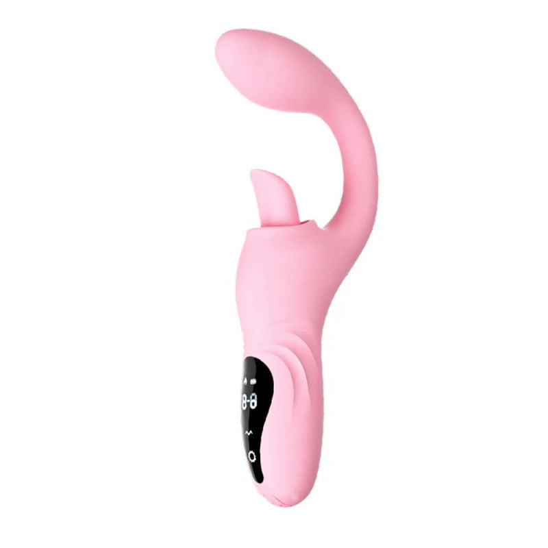 Yeain Lưỡi Ngọt Cong G-Spot Rung 9 Chế Độ Nữ Thần Rên Rỉ
