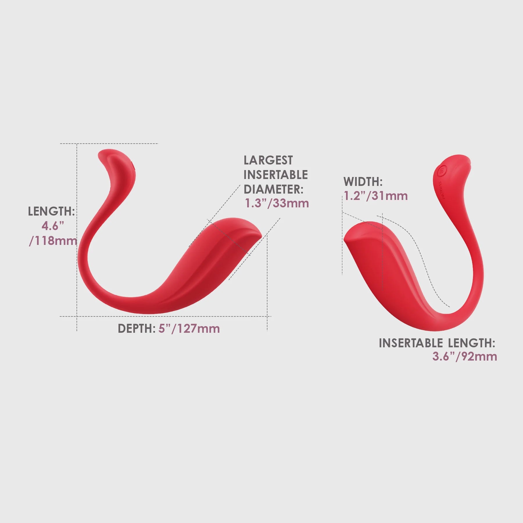 Svakom Phoenix Neo 2 app điều khiển couple vibrator đa năng