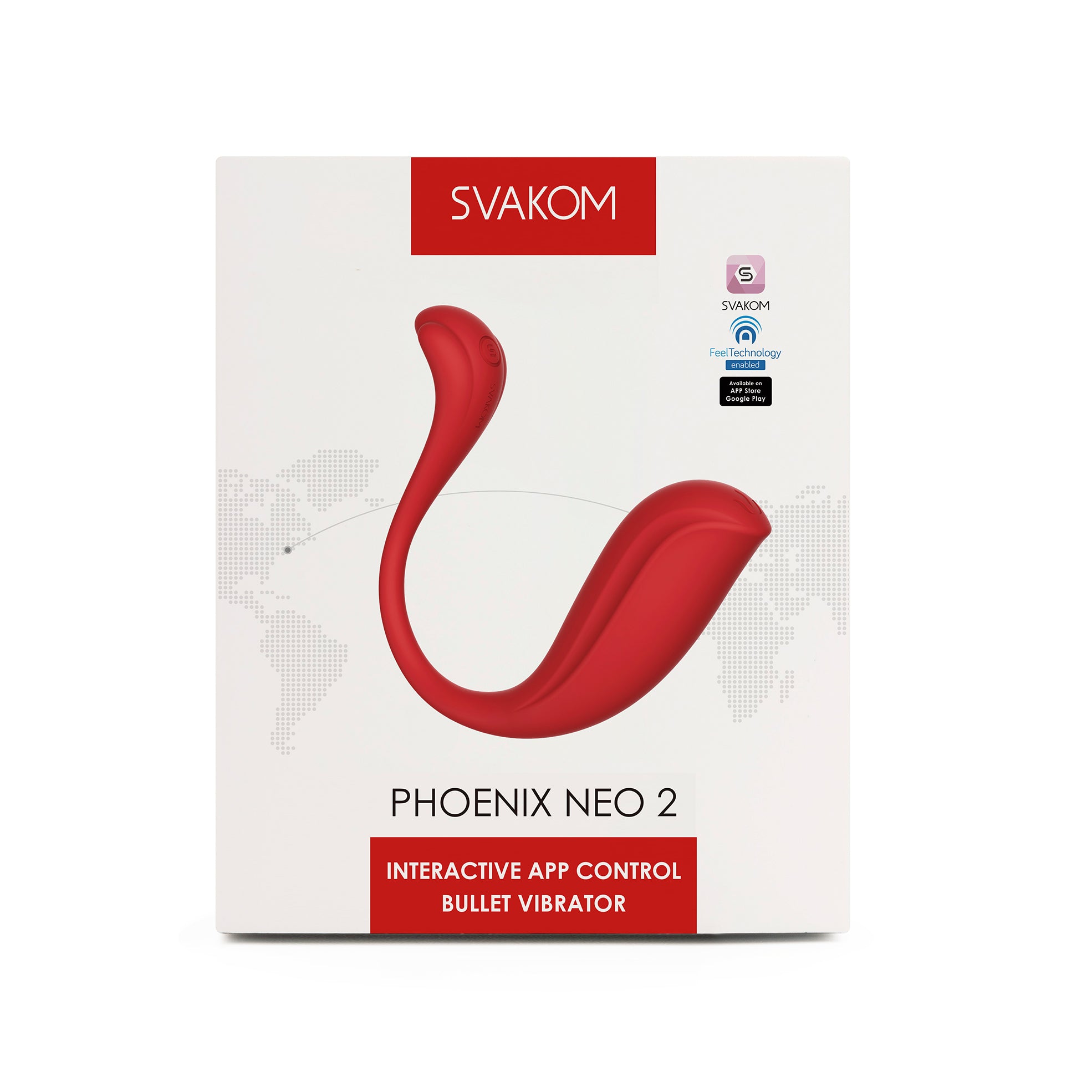Svakom Phoenix Neo 2 app điều khiển couple vibrator đa năng