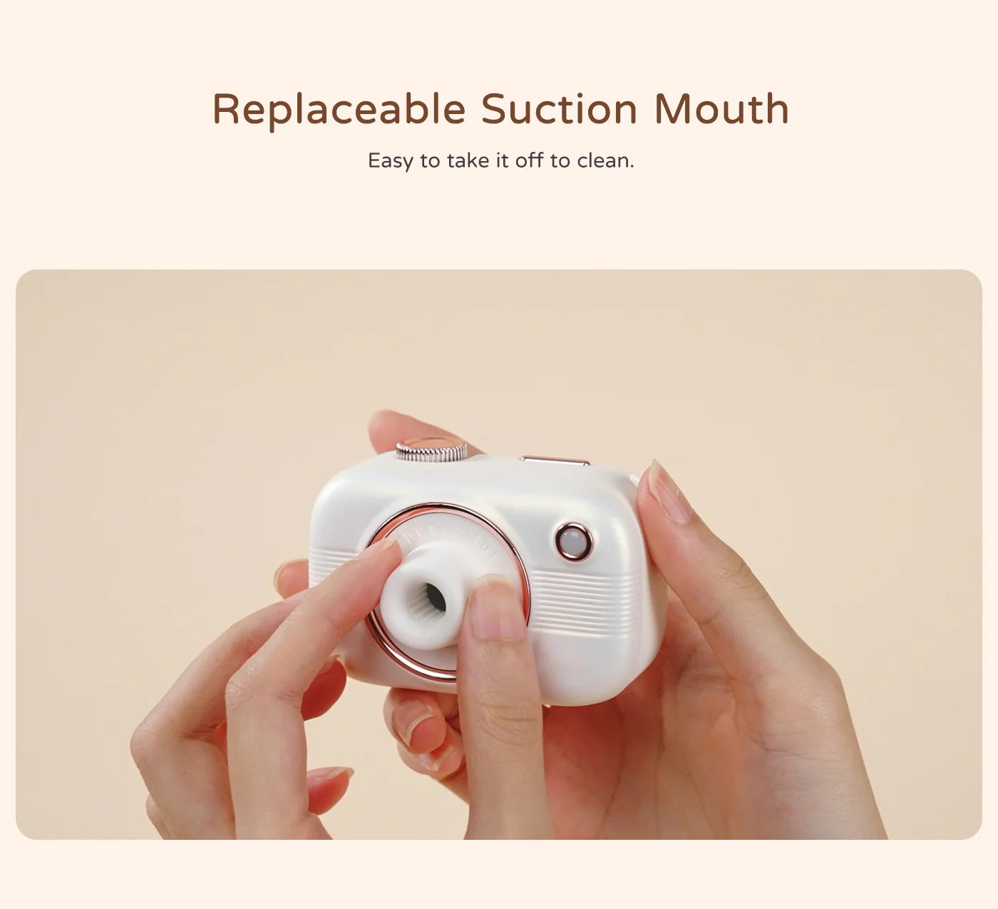SVAKOM Breast Clamp Suck APP 3in1 Camera Điên Cuồng