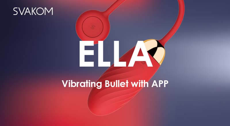 Trứng Rung Svakom Ella Âm Đạo App Bluetooth Thông Minh