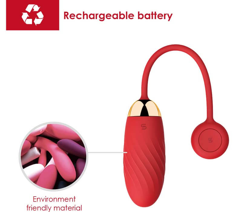 Svakom Ella Trứng Rung App Bluetooth Âm Đạo[dochoius] 
