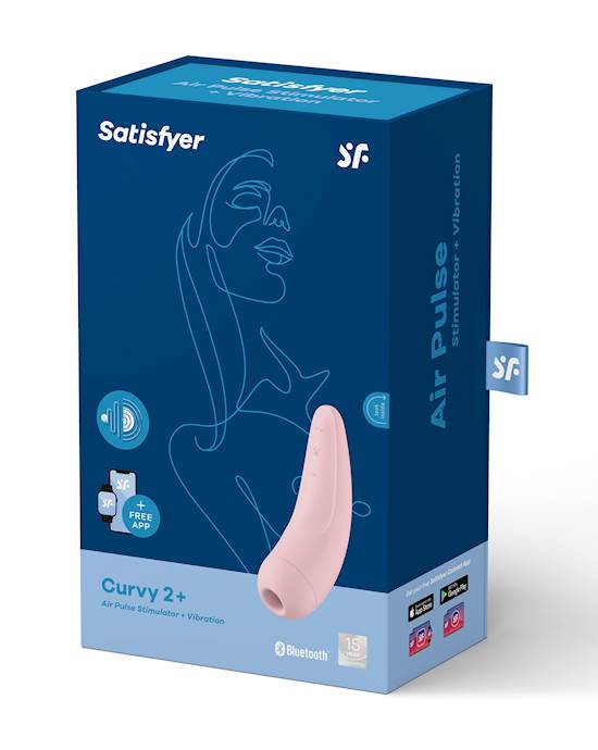 Satisfyer Curvy 2 Hút Rung App Âm Vật Cực Khoái