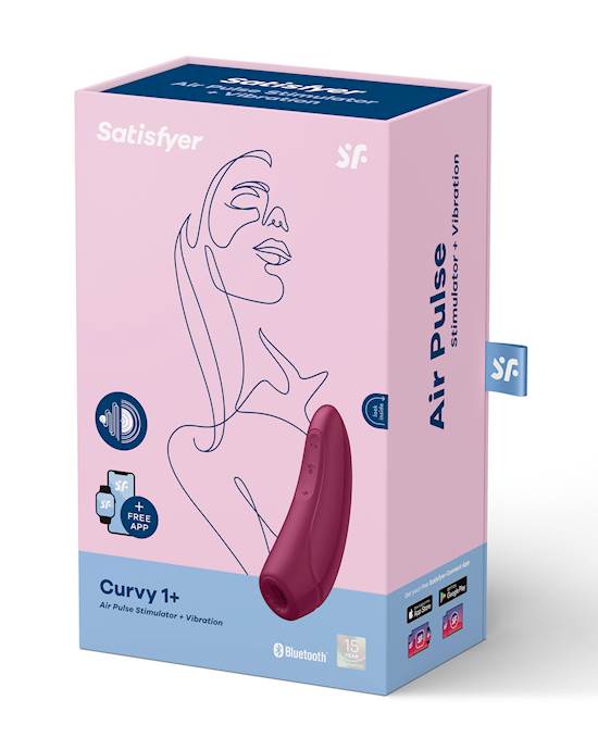 Satisfyer Curvy 1 Air Pulse Clit App Siêu Hút Mạnh