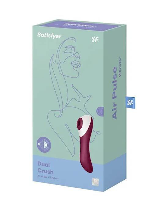 Satisfyer Crush Air Pulse Thỏ G-spot Hút Rung Điên Cuồng