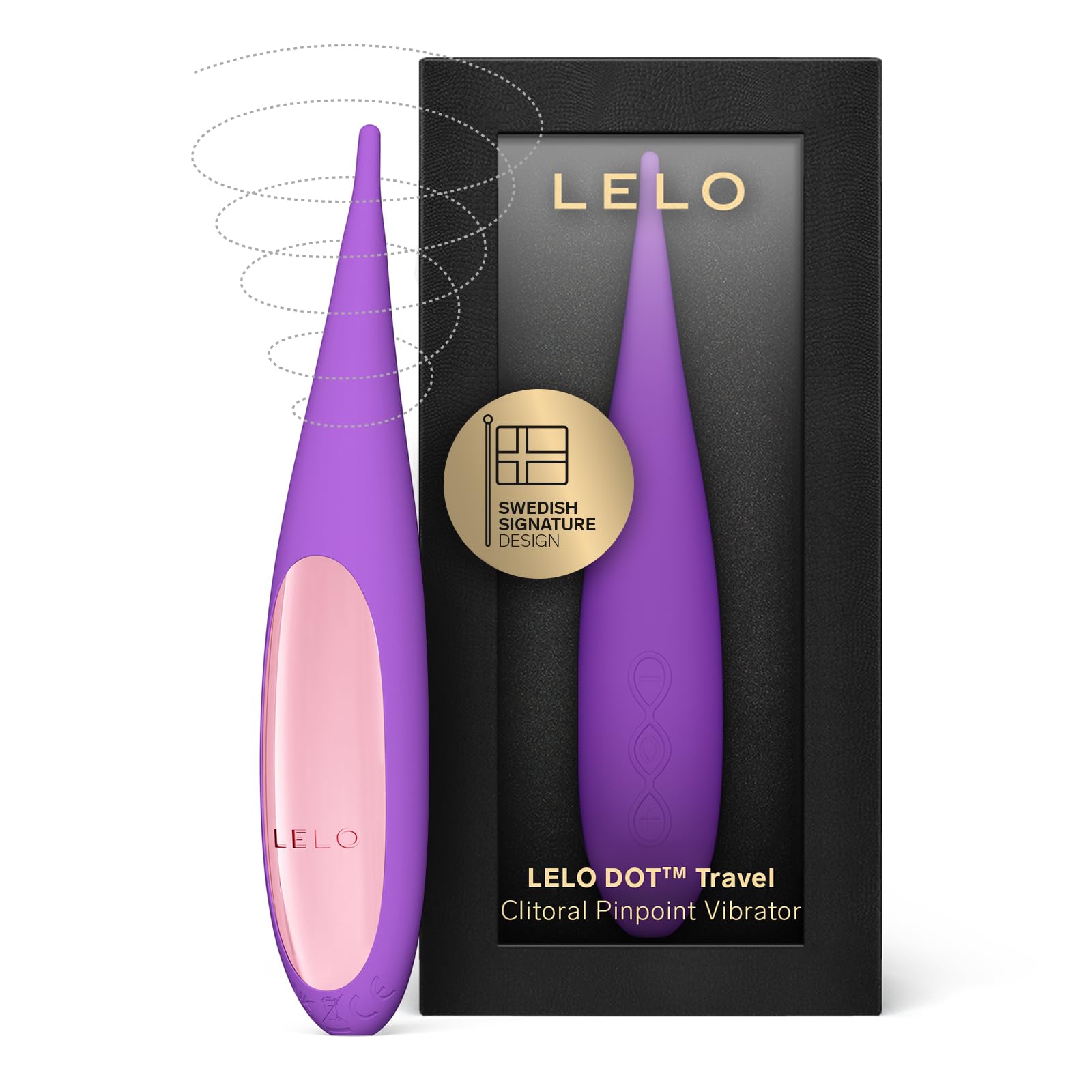 LELO DOT Máy Rung Clit Du Lịch Nhỏ Mạnh Mẽ Sáng Tạo