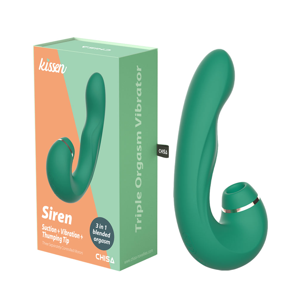Kissen Siren Hút Rung Đập G-Spot 2024 Mới