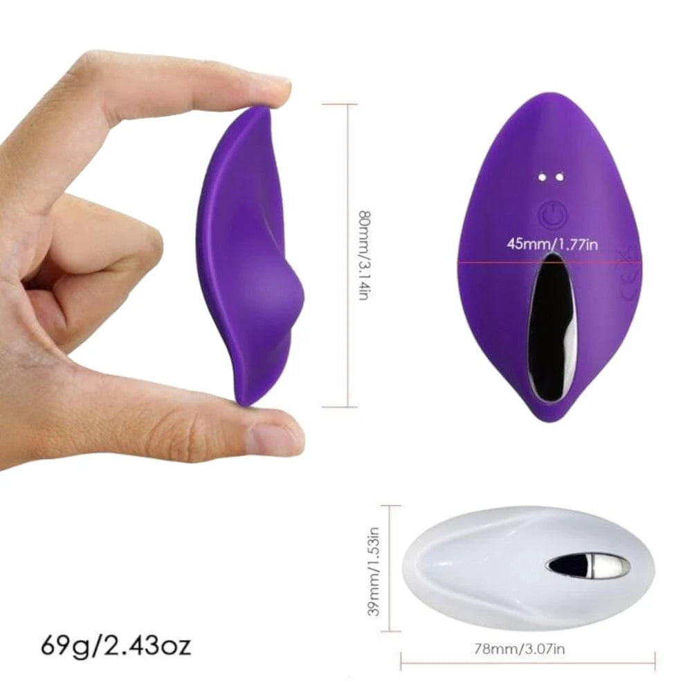 Bướm Rung Remote Âm Hạch Kích Thích Điên Cuồng