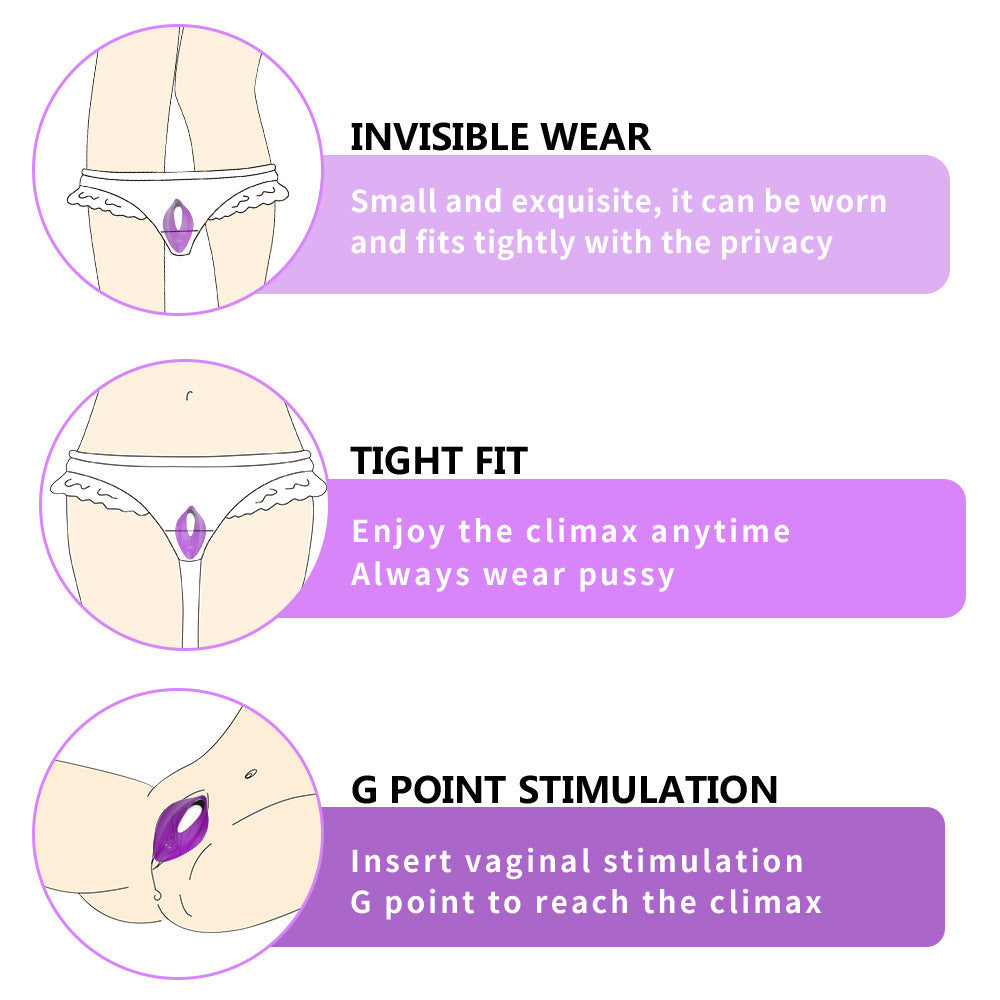 Quần Lót Rung G-Clit Điều Khiển Xa 2024 Siêu Đỉnh Bí Mật