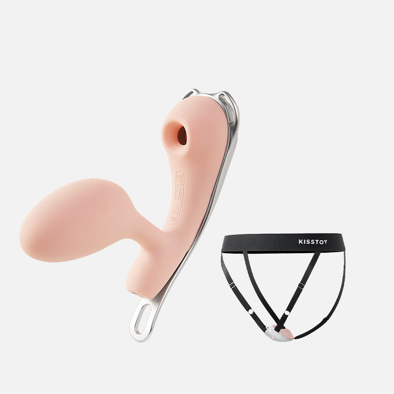 Kisstoy Lost Dual Clit Trứng Rung App Đeo