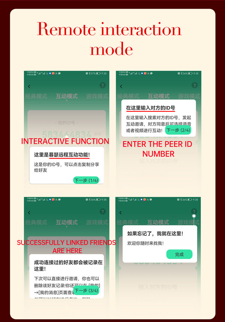 ROSE Finger Vibe Slap G Spot App Siêu Rung Điều Khiển