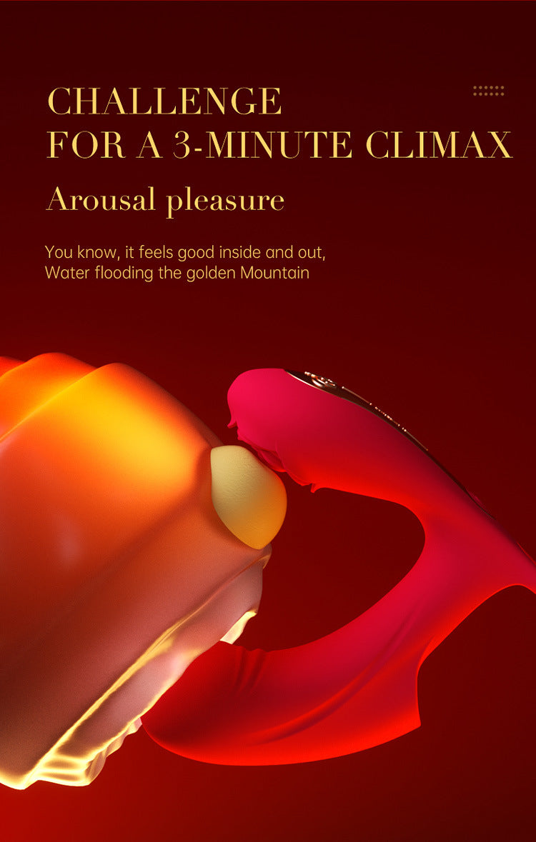 ROSE Finger Vibe Slap G Spot App Siêu Rung Điều Khiển