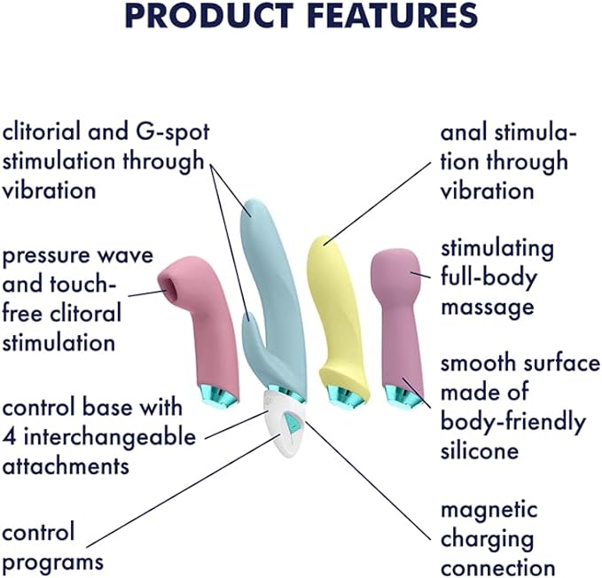 Fabulous Four Satisfyer Đầu Đổi Bán Chạy