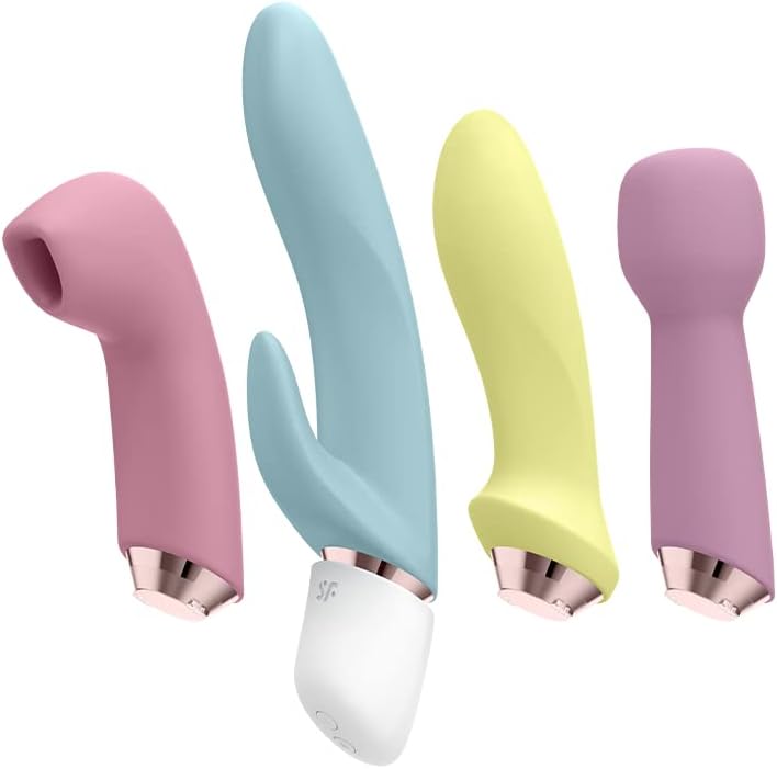 Satisfyer Marvelous Four set rung áp lực, đa dạng cực khoái