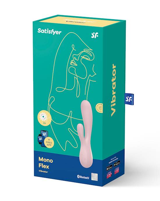 Satisfyer Mono Flex Rabbit Rung App Clit G-Spot