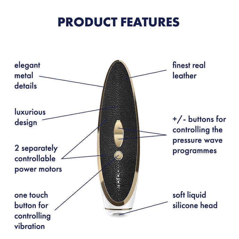 Satisfyer Air Pulse Luxury Clit Siêu Mạnh Nữ