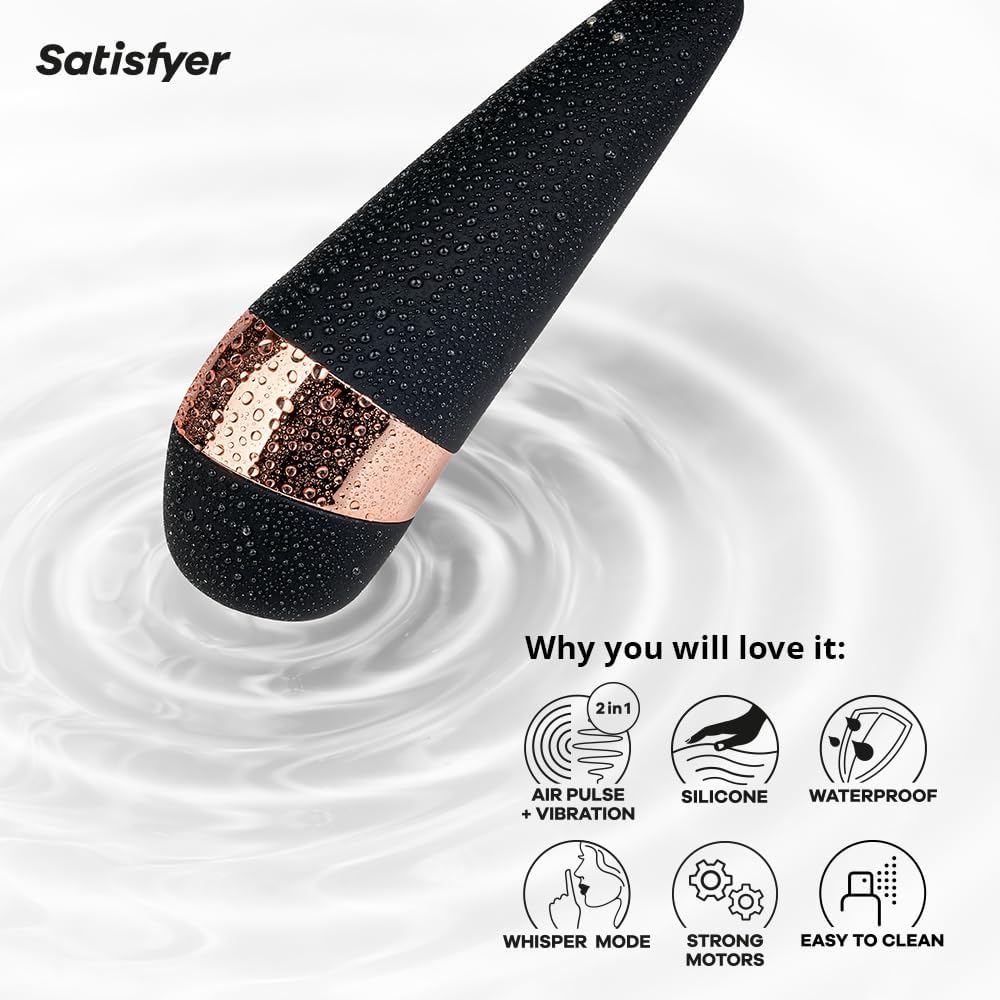 Satisfyer Pro 3+ Sóng Áp Suất Clit Rung Mạnh