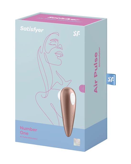 Satisfyer Number One - Hút Clit Rung Siêu Cảm Skin-friendly