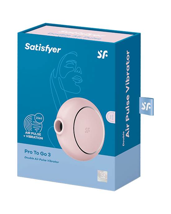 Satisfyer Pro To Go 3 Double Air Pulse Mini Vibe