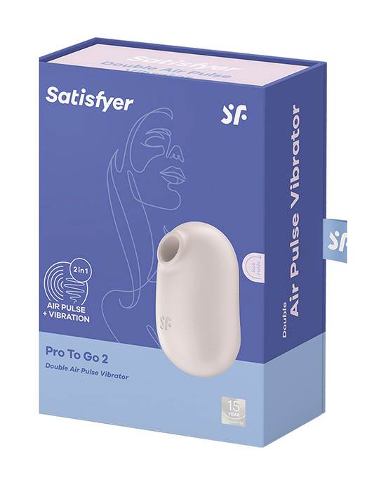 Satisfyer Pro To Go 2 Pulse Hút Âm Hạch Di Động