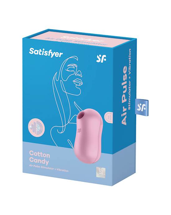 Satisfyer Cotton Candy Hút Rung Âm Vật Ngọt Ngào