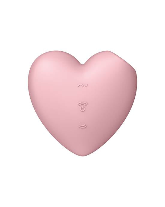 Satisfyer Cutie Heart – Air Pulse Tim Rung Dễ Thương!