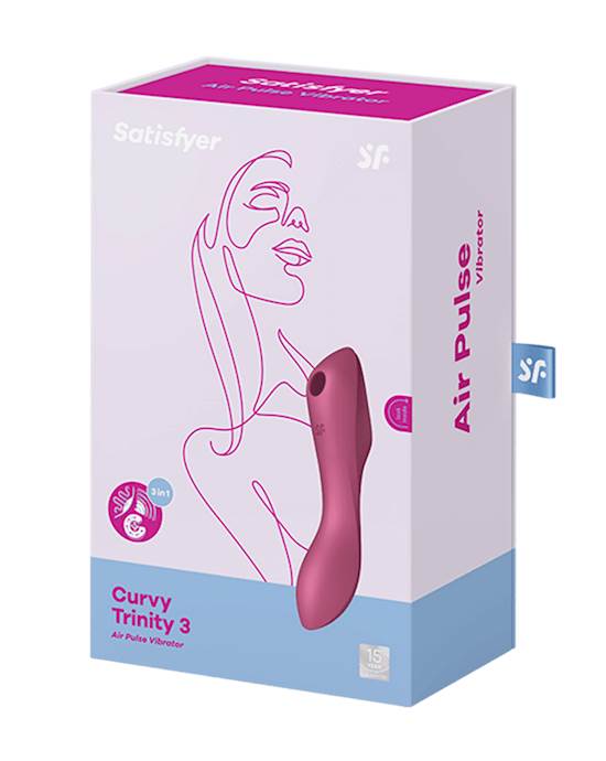 Satisfyer Curvy Trinity 3 Rung Gợi Cảm Đa Điểm