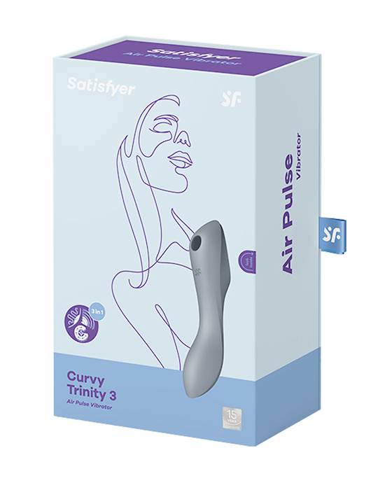 Satisfyer Curvy Trinity 3 Rung Gợi Cảm Đa Điểm