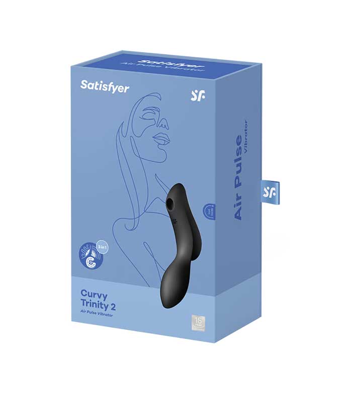 Satisfyer Curvy Trinity 2 Air Pulse G-Spot Đa Rung