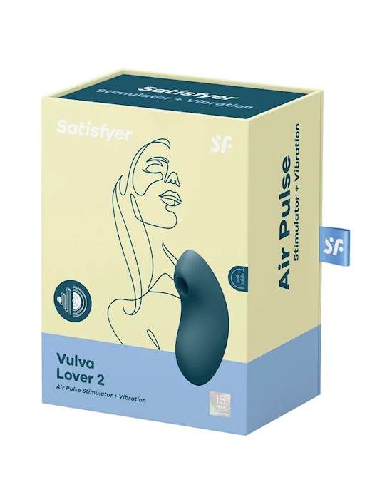Satisfyer Vulva Lover 2 Hút Thổi Âm Đạo Lên Đỉnh