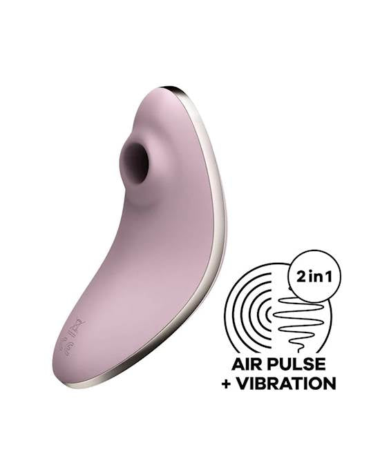 Satisfyer Vulva Lover 1 Sóng Không Chạm 2in1 Thư Giãn Âm Đạo