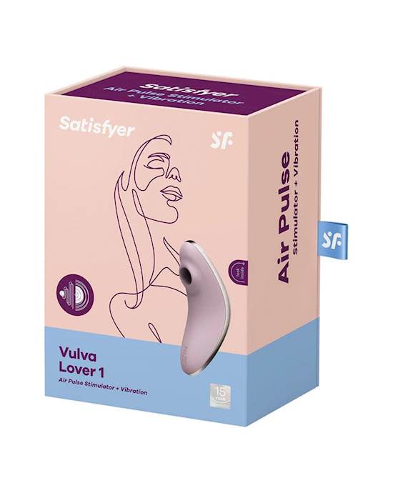 Satisfyer Vulva Lover 1 Sóng Không Chạm 2in1 Thư Giãn Âm Đạo