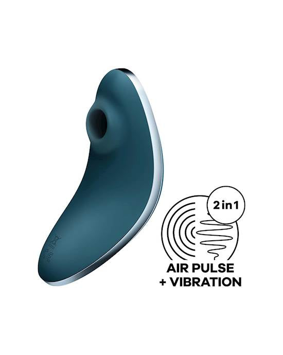 Satisfyer Vulva Lover 1 Sóng Không Chạm 2in1
