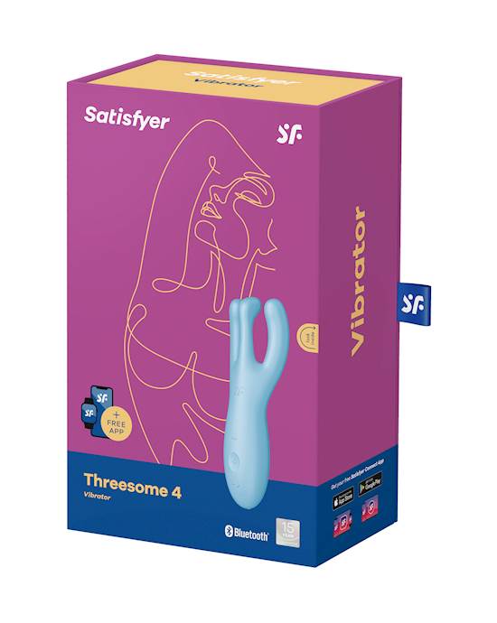 Satisfyer Threesome 4 app rung ba nhánh đa khoái