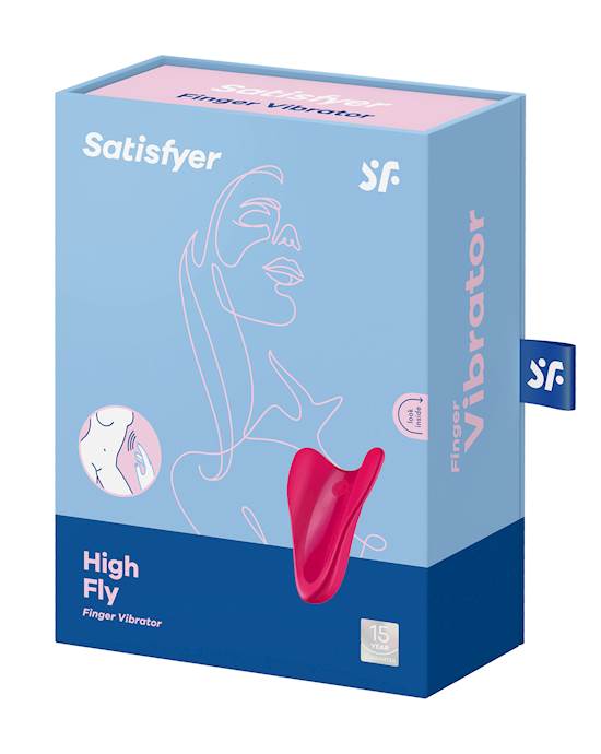 Satisfyer High Fly Ngón Tay Clit Rung Linh Hoạt