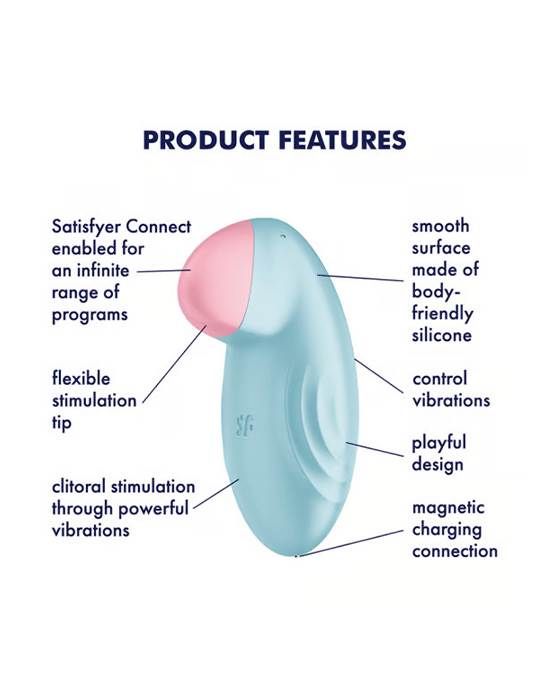 Satisfyer Tropical Tip App Rung Clit Nhiệt Đới