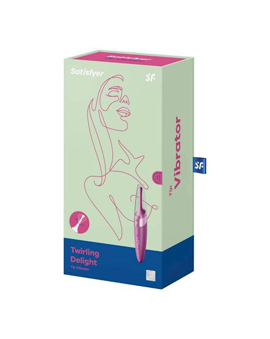 Satisfyer Twirling Delight Rung Xoay Tip Đa Năng Di Động