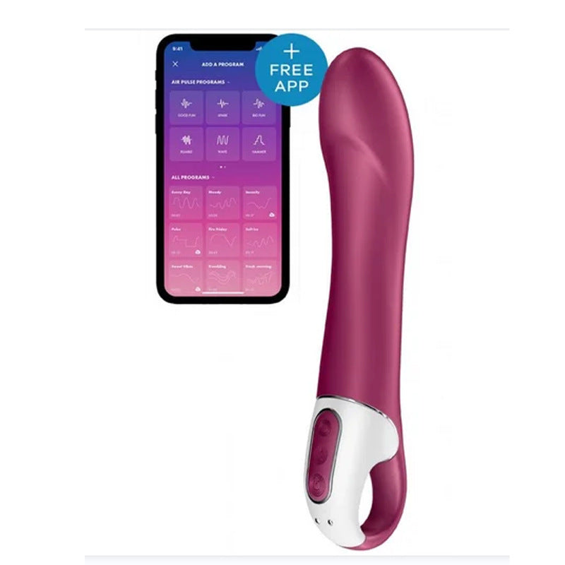 Vibe Satisfyer Big Heat G-Spot Nóng XXL App Mãnh Liệt