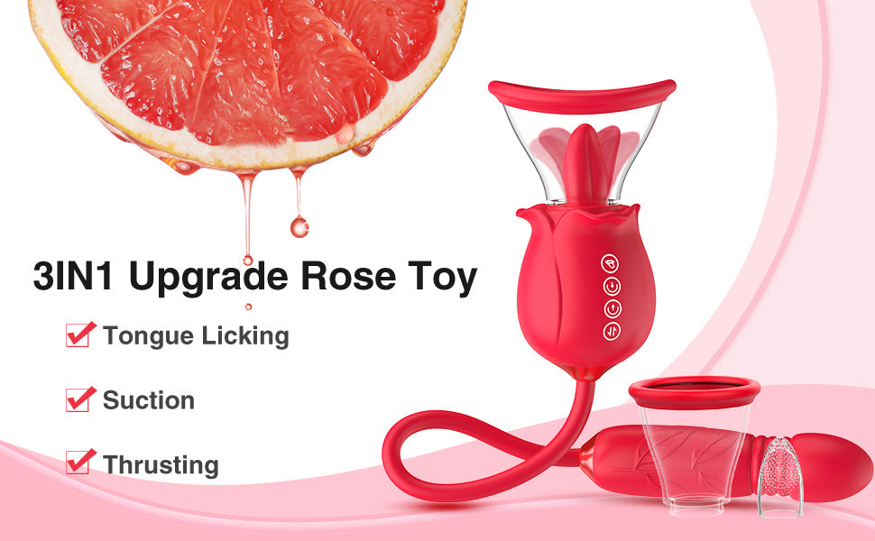 KKCAT Rose 3in1 Kích Nhạy Cực Sướng Đa Năng