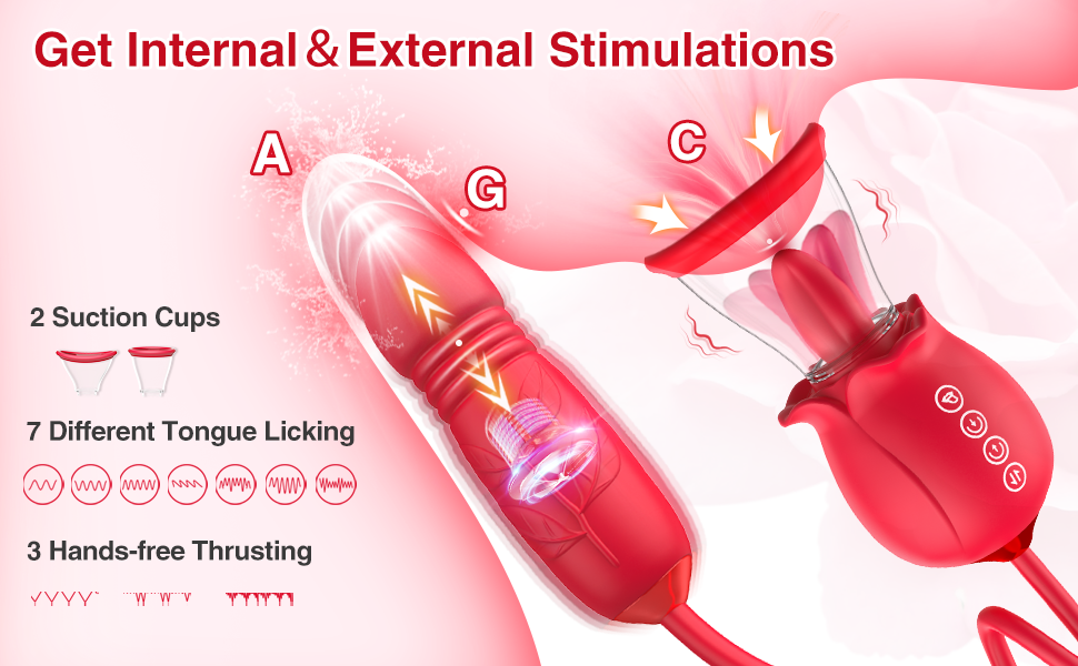 KKCAT Rose 3in1 Kích Nhạy Cực Sướng Đa Năng