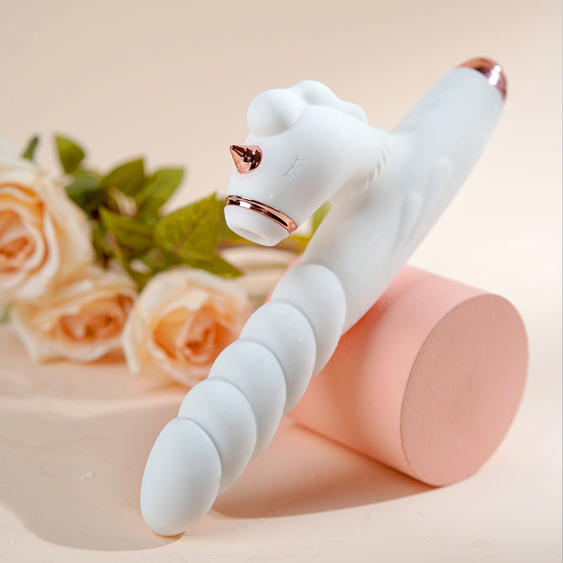 GALAKU Unicorn Rung Nữ Máy Đâm Hút Âm Hạch Nóng Bỏng