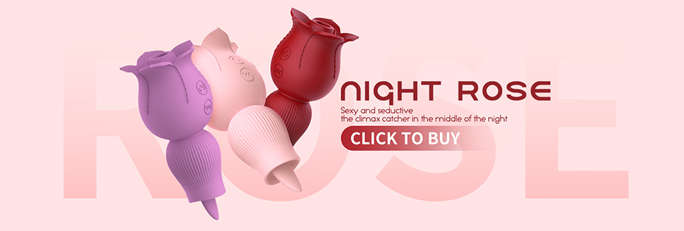DIBE Night Rose Hút Liếm Rung 7 Chế Độ