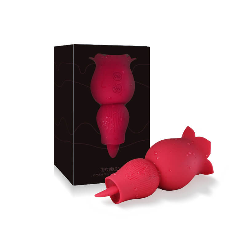 DIBE Night Rose Máy Hút Liếm Rung 7 Chế Độ Đỉnh Cao
