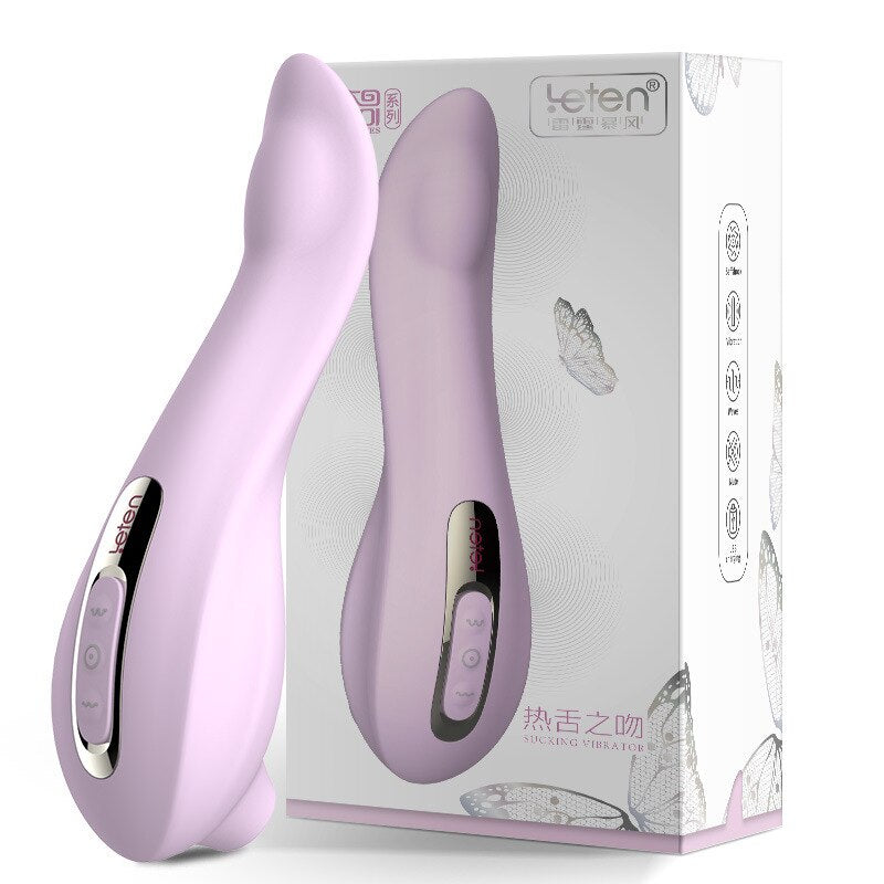 Leten máy hút rung silicone hút mút mạnh khoái cảm