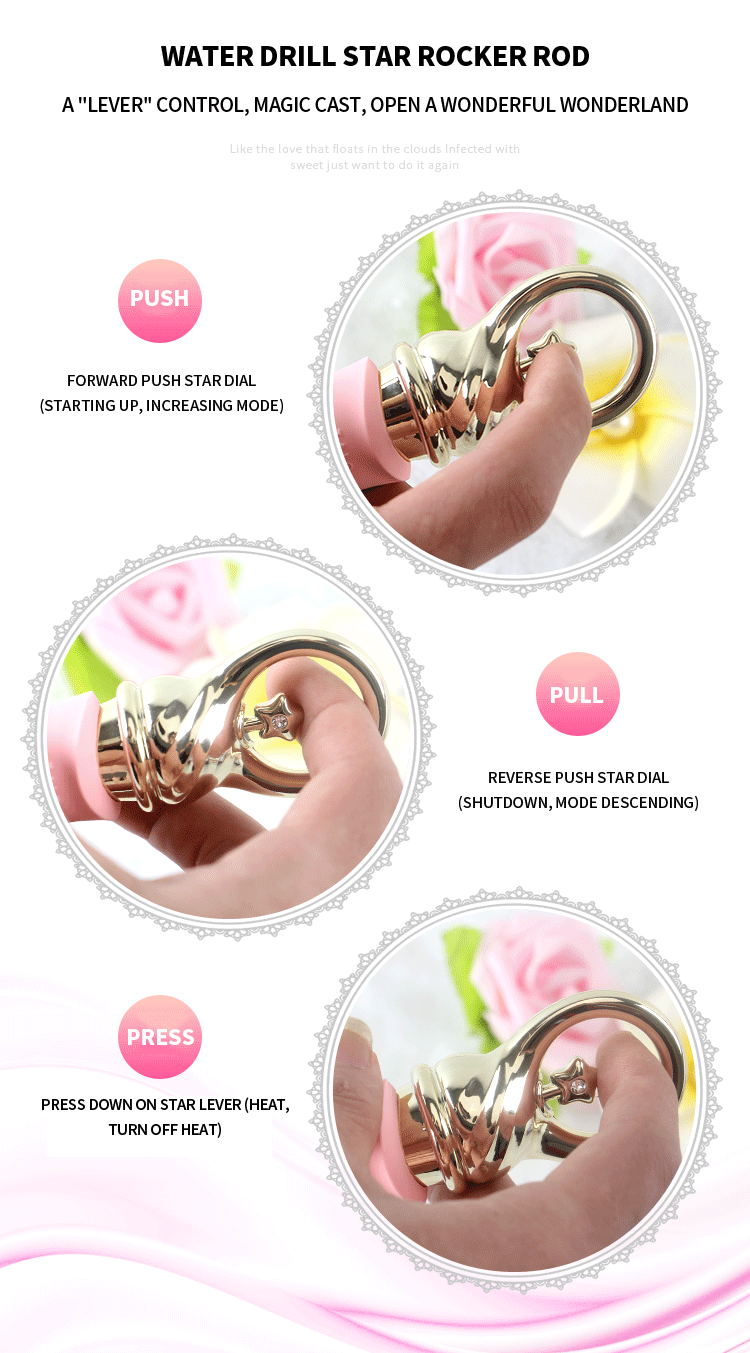 ZALO Courage Massager G-spot Nóng Clit Linh Hoạt Đỉnh Cao