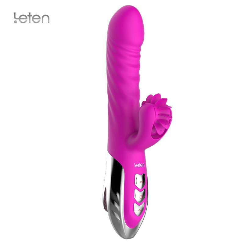 Leten Tongue vibrator lưỡi massage clitoris nóng
