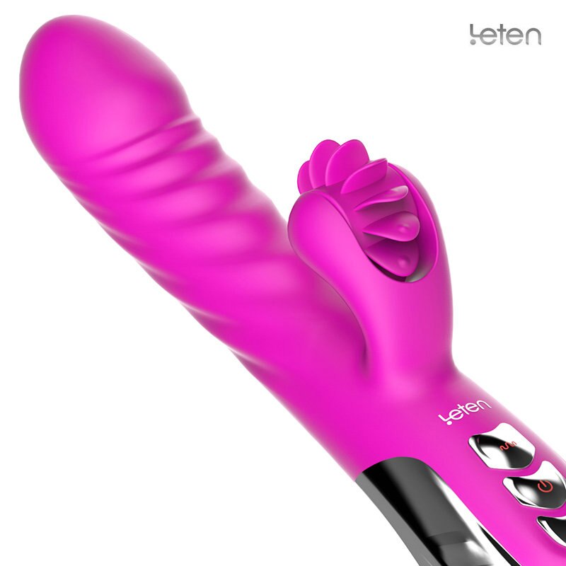 Leten Tongue vibrator lưỡi massage clitoris nóng
